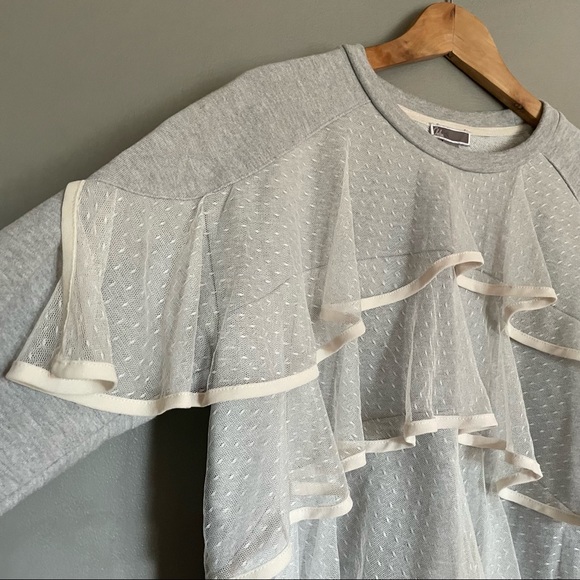 Lace Ruffle Sweater Chelsea28 - Picture 4 of 7